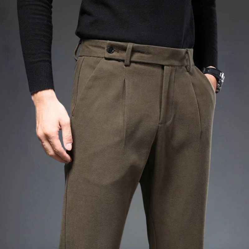 Men's Prestige Slacks - Elegant Tailored Trousers