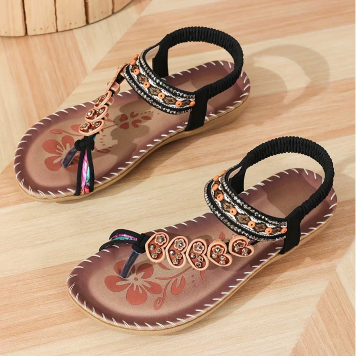 Solara | Stylish Sandals Black