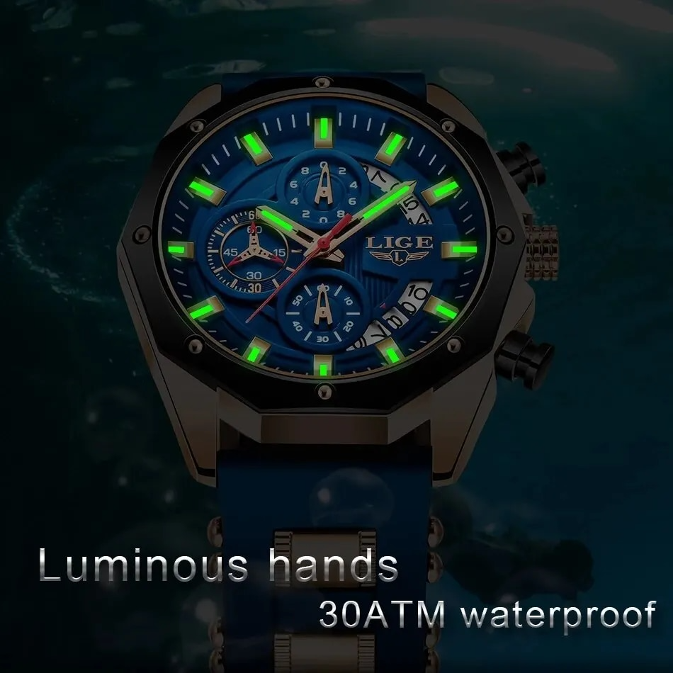 Men's Apex Chronograph Watch