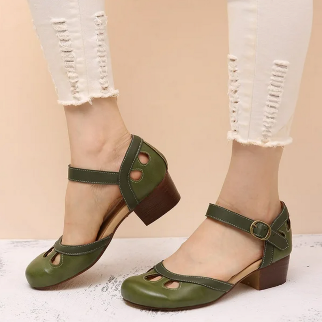 Patti | Comfortable Low-Heeled Sandals