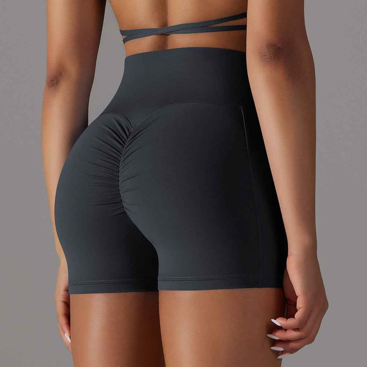 Women's Yoga Shorts with Phone Pocket for Fitness and Sports