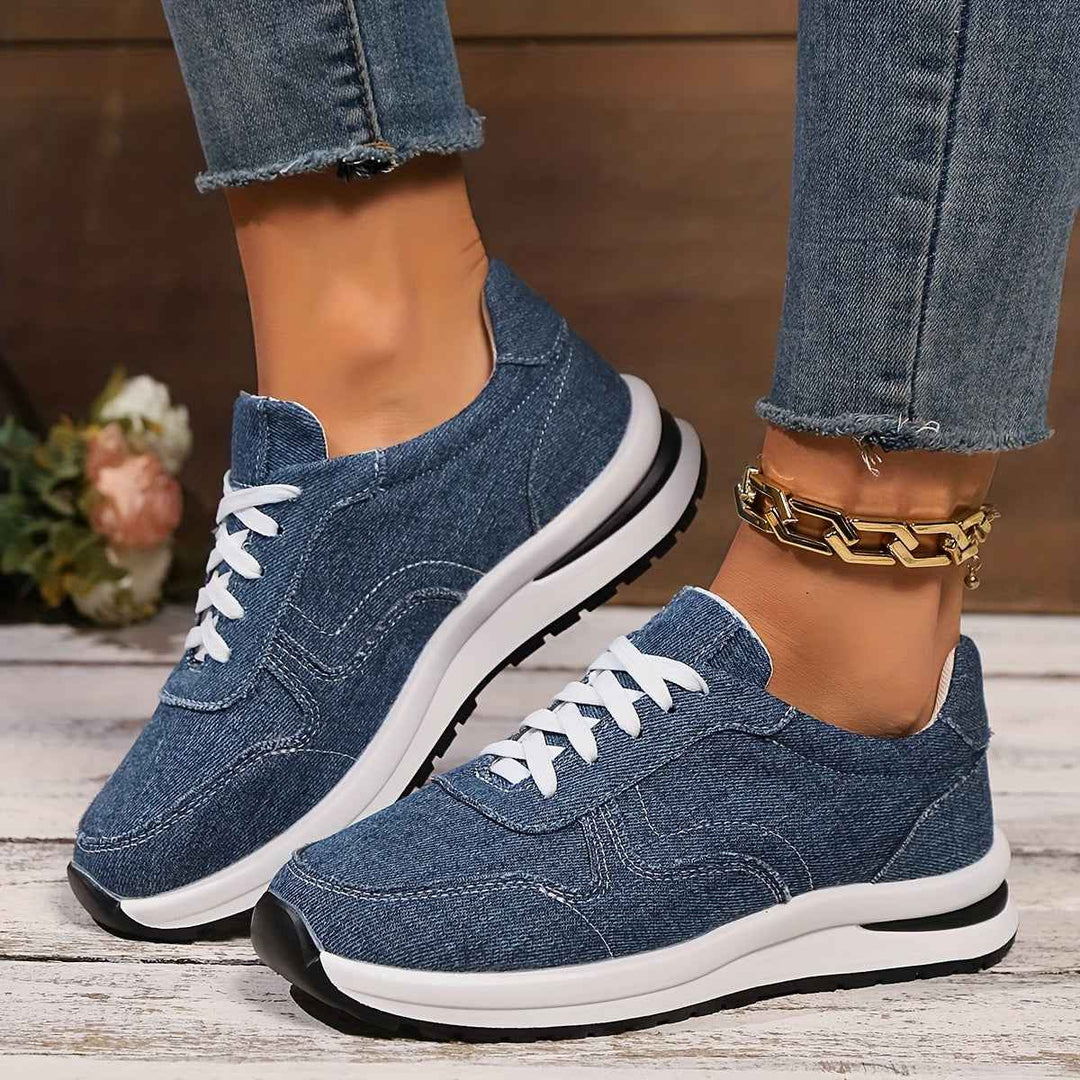 Betty | Orthopedic Sneakers with Denim Fabric