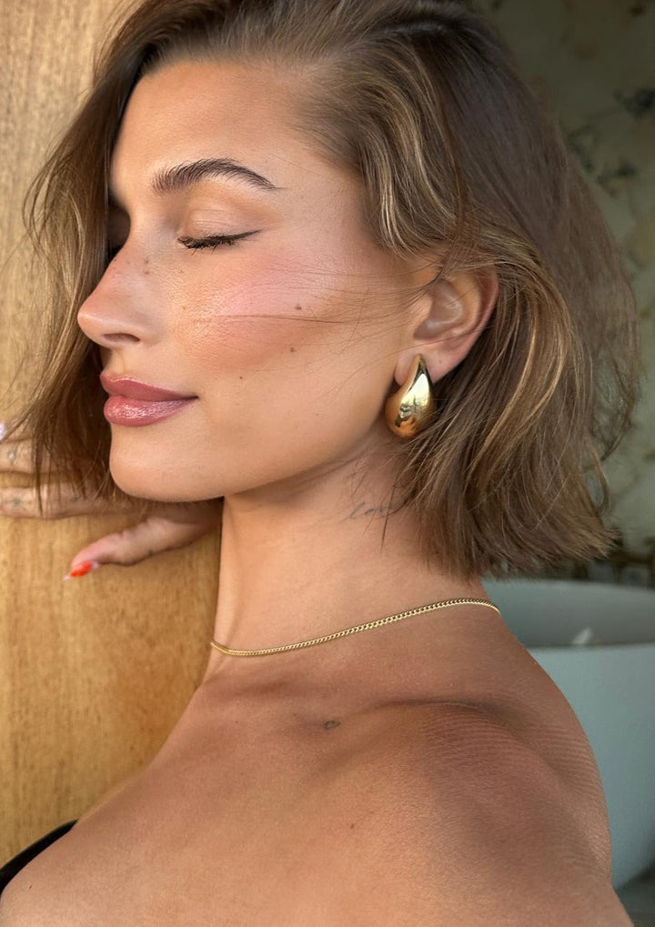 Sloane | Women's Gold Stainless Steel Hypoallergenic Earrings