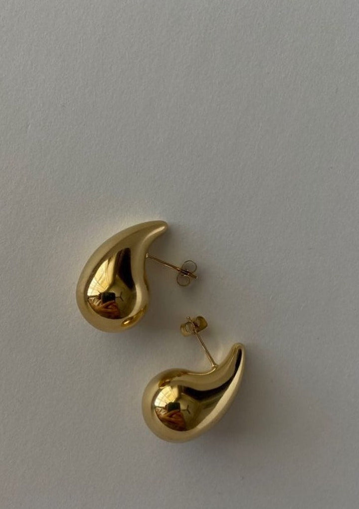 Sloane | Women's Gold Stainless Steel Hypoallergenic Earrings