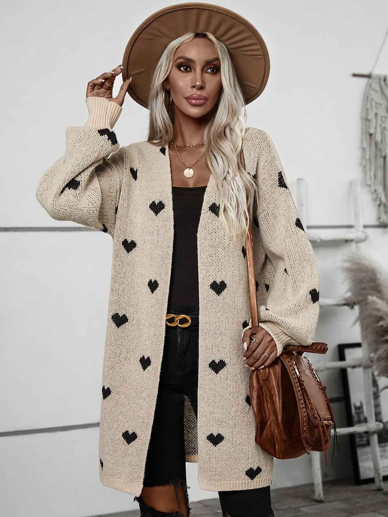 Women's Chunky Oversized Knit Cardigan