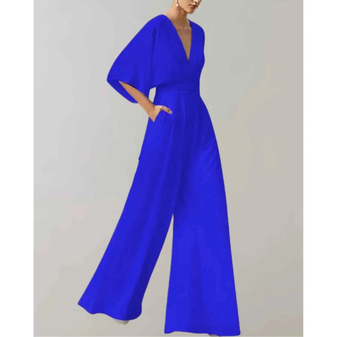 Women's Soft-Fabric Fitted Jumpsuit