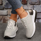 Scarlett | Orthopedic Sneaker Suede Gray (Almost Sold Out)