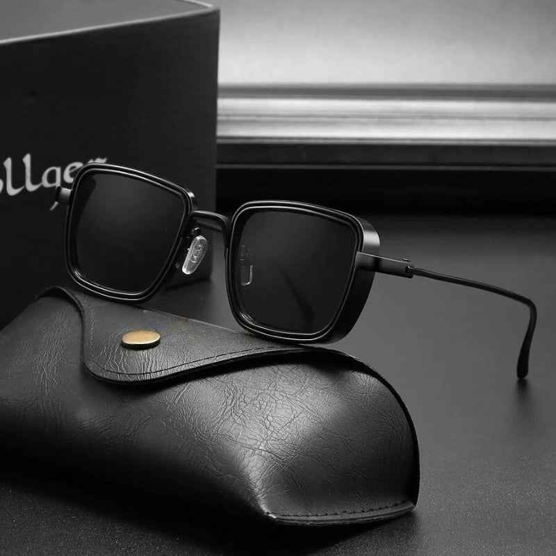Retro Steampunk Sunglasses for Unique Style Black Gray