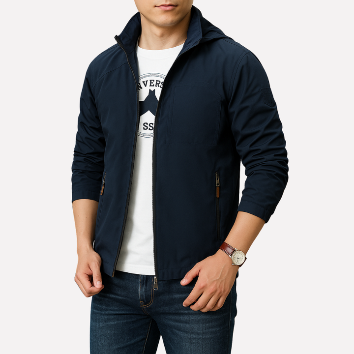 Men's Versatile Lightweight Jacket Navy Blue