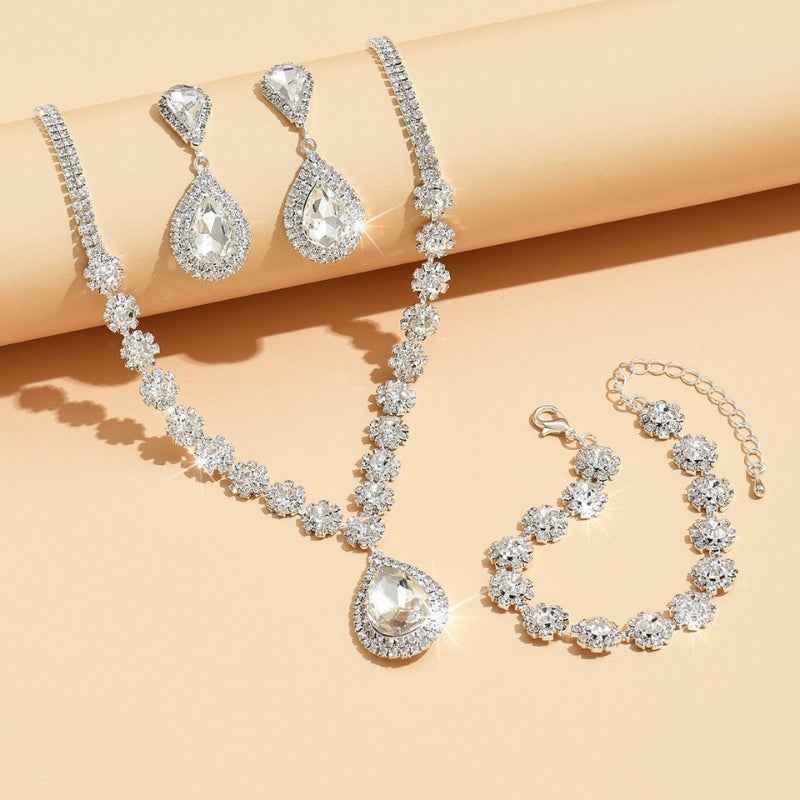 Elegant 3-Piece Gemstone Jewelry Set