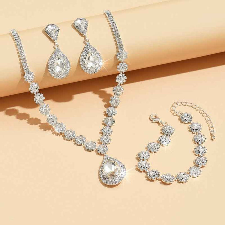 Elegant 3-Piece Gemstone Jewelry Set