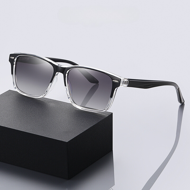 Polarized Cascade Sunglasses for Ultimate UV Protection Black Clear