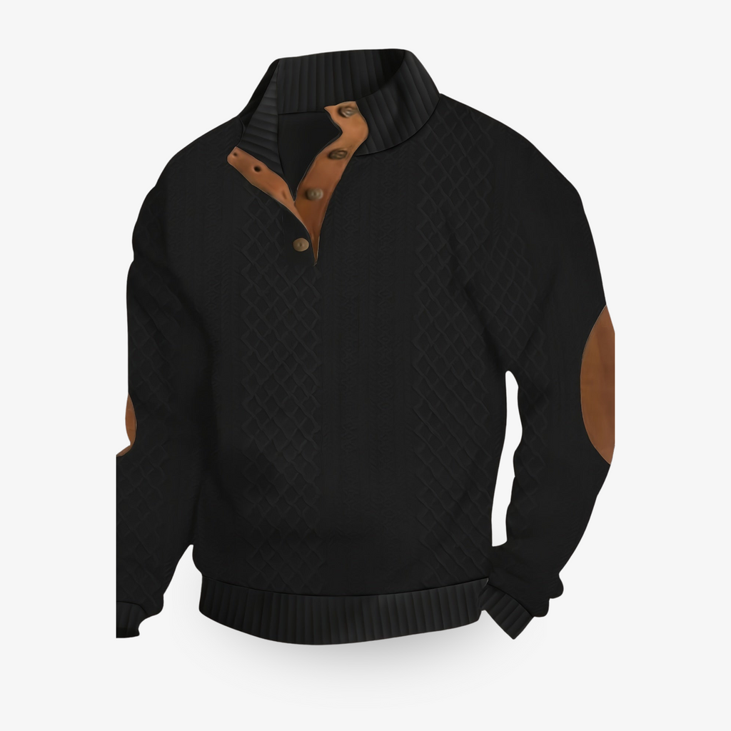 Men's Cozy Warm Sweater Black