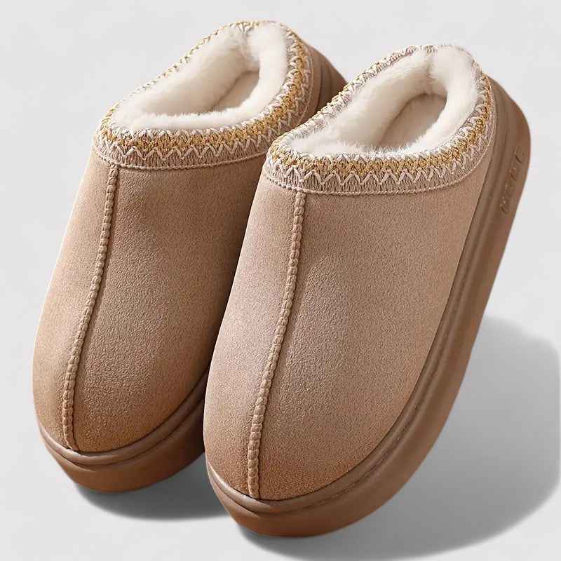 Women's Cozy Soft Slippers Khaki