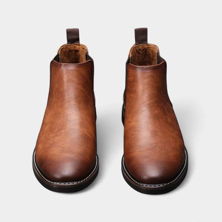 Men's Stylish Slip-On Classic Chelsea Winter Boots