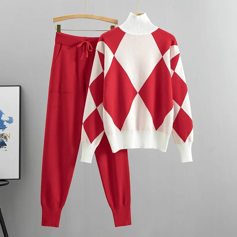 Harlequin Duet Collection Candy Red