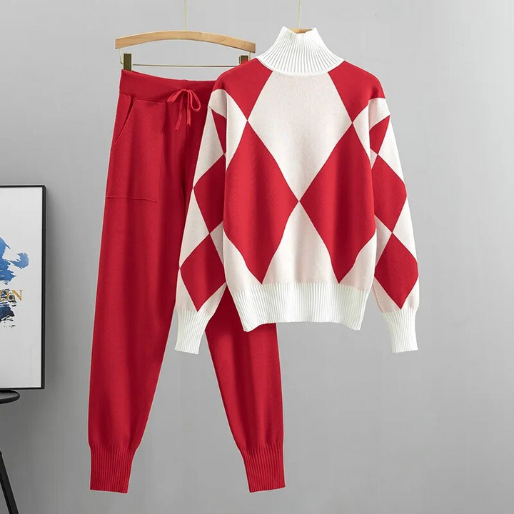 Harlequin Duet Collection Candy Red