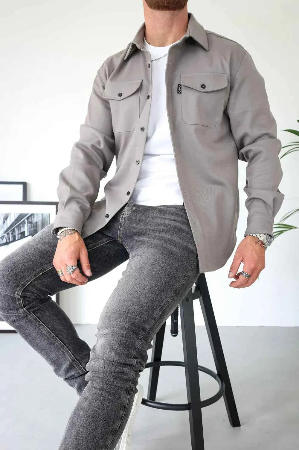 Men's Stylish Casual Overshirt