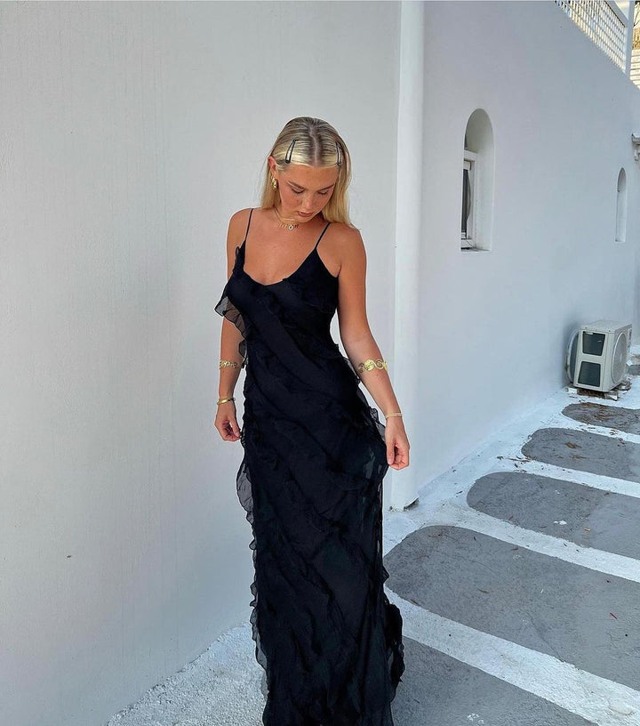 Tullia | Elegant Ruffle Dress for Women – Perfect Summer Outfit