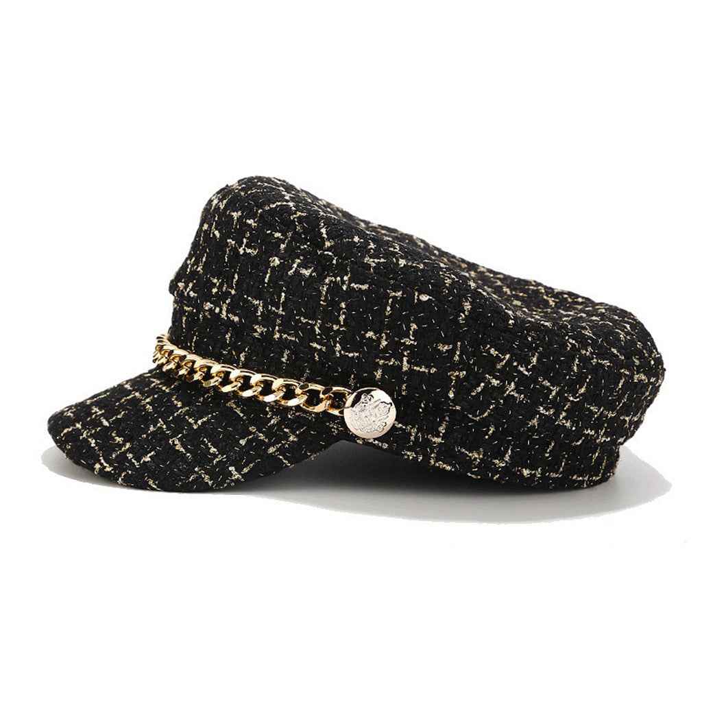 Octagonal Hat Cap - Stylish, Versatile Design for Unique Fashion Statements