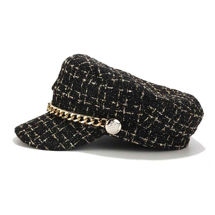 Octagonal Hat Cap - Stylish, Versatile Design for Unique Fashion Statements