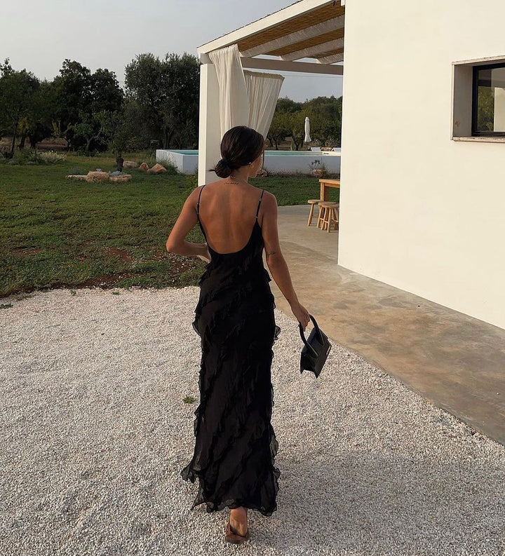 Tullia | Elegant Ruffle Dress for Women – Perfect Summer Outfit