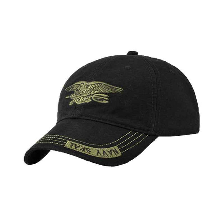 Embroidered Baseball Caps for Men - Elevate Your Style and Show Your Team Spirit Black M