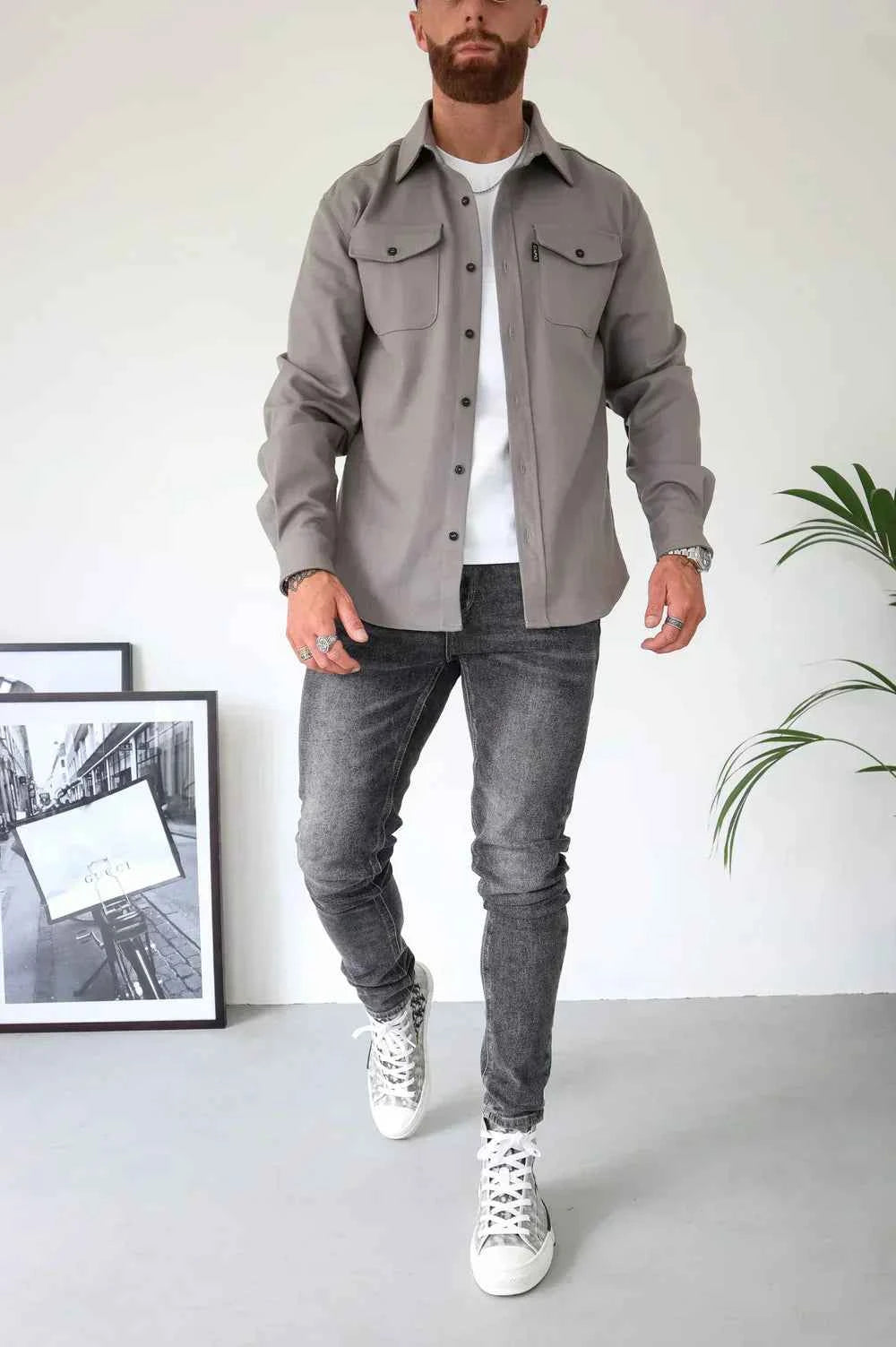 Men's Stylish Casual Overshirt
