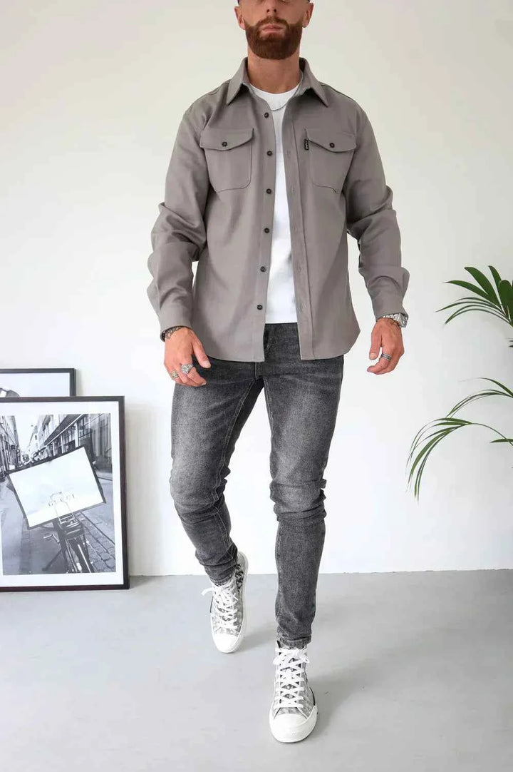 Men's Stylish Casual Overshirt