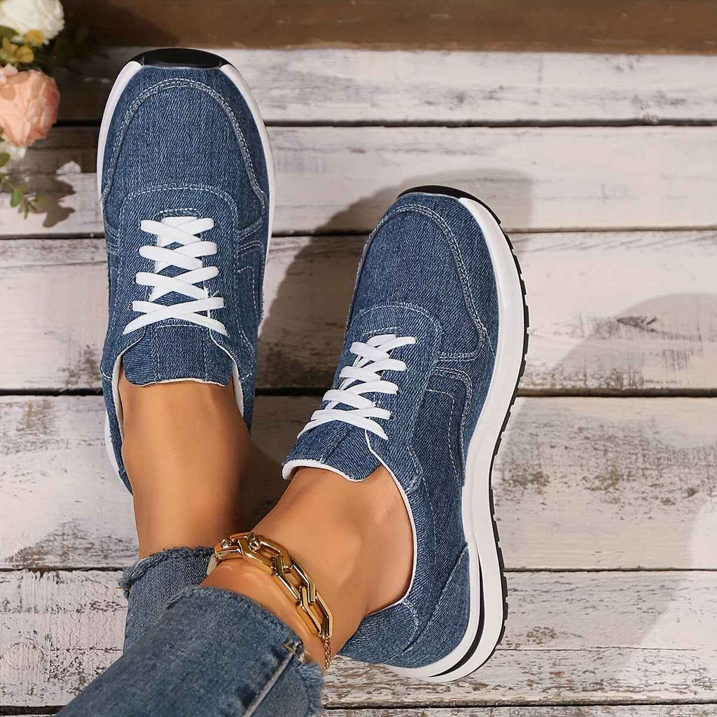 Betty | Orthopedic Sneakers with Denim Fabric