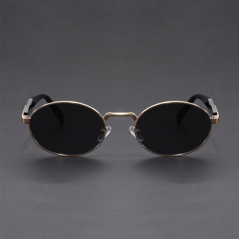 Vintage-Inspired Gold Sunglasses