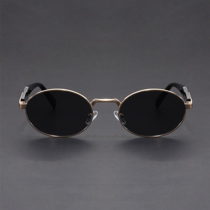 Vintage-Inspired Gold Sunglasses
