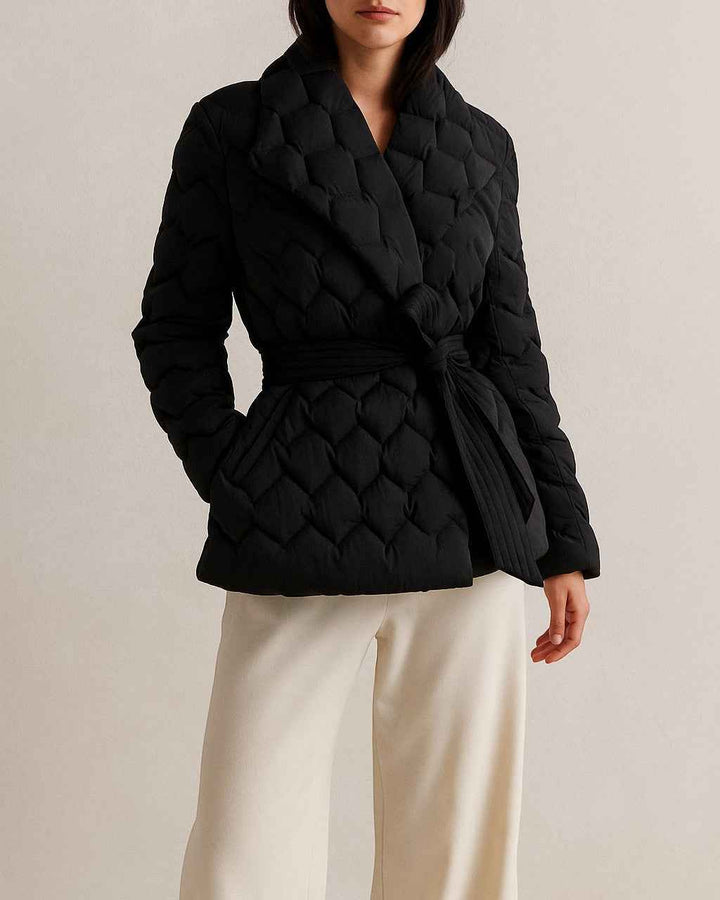 Women's Quilted Wrap Jacket