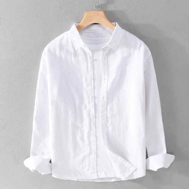 Men's Relaxed Fit Shirt - Comfortable and Stylish White