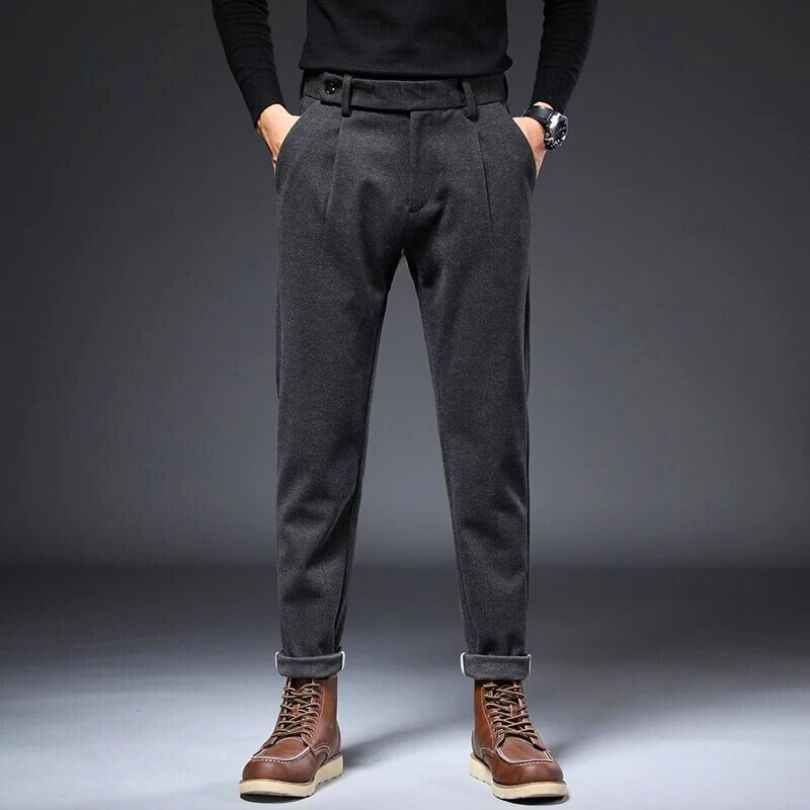 Men's Prestige Slacks - Elegant Tailored Trousers