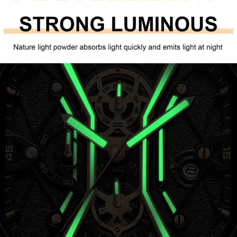 Premium Obsidian Luxury Watch