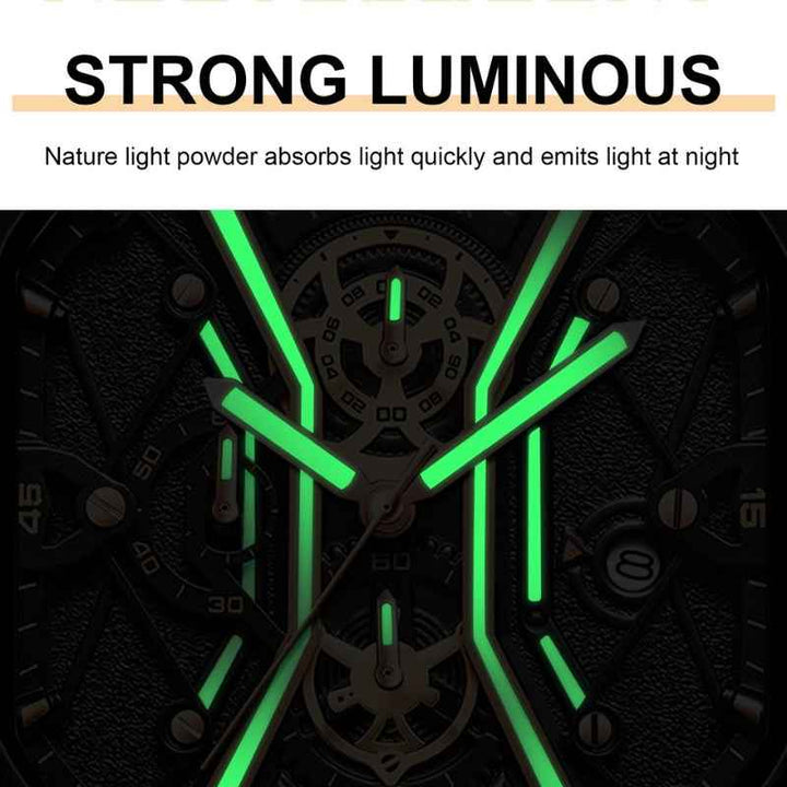 Premium Obsidian Luxury Watch