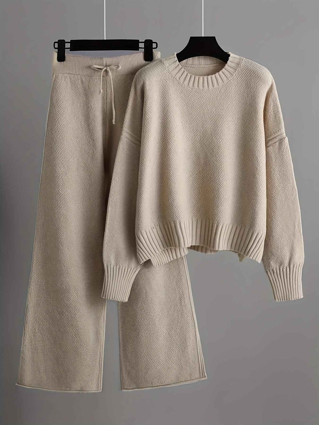 Women's Classic Casual Lounge Set Beige