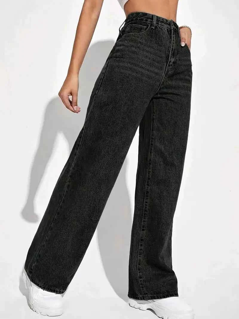 Women's Baggy Jeans - Stylish and Comfortable Fit