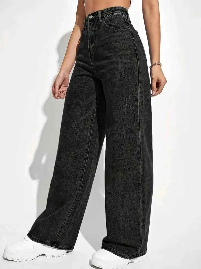 Women's Baggy Jeans - Stylish and Comfortable Fit