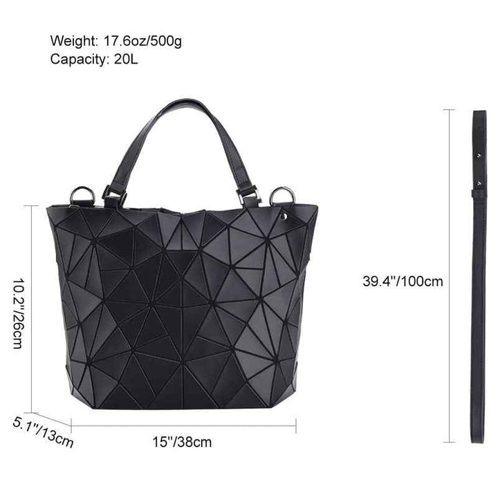 Radiant Geo-Inspired Handbag