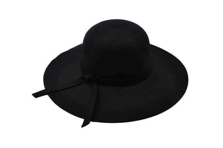 Jazz Hat for Women - Stylish Spring & Autumn Accessory, Perfect for Winter Outfits Black