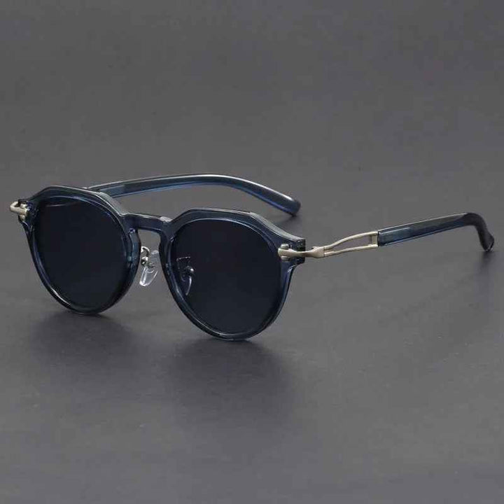 Chic Round Sunglasses for Stylish Looks Blue