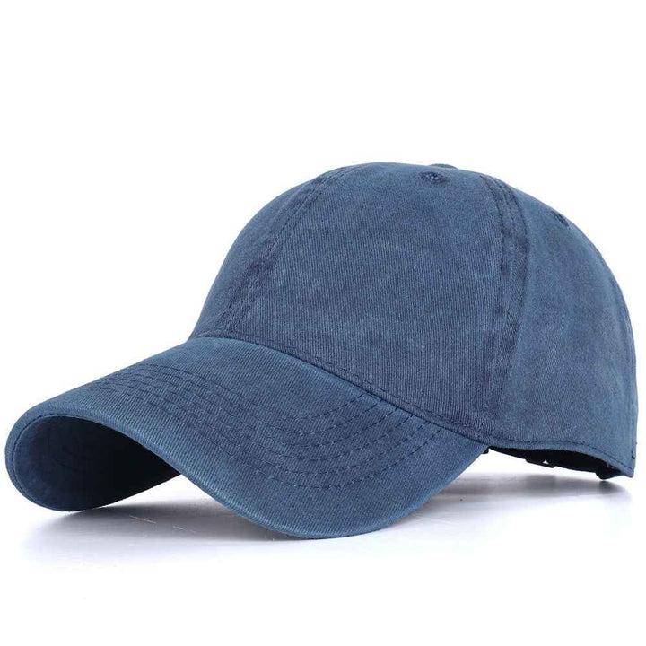 Washed Baseball Caps for Men & Women - Effortless Style for Every Adventure Navy
