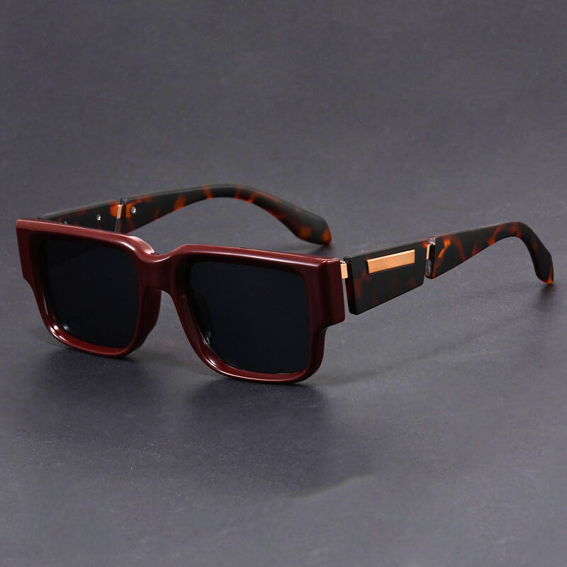 Polarized Sunglasses for Ultimate UV Protection Red Leopard