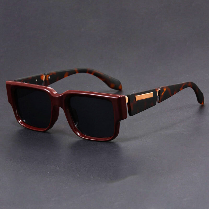 Polarized Sunglasses for Ultimate UV Protection Red Leopard