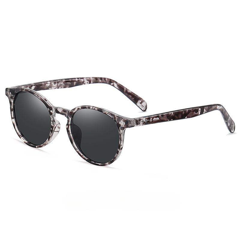 Polarized Nocturne Sunglasses for Ultimate UV Protection Gray Leopard