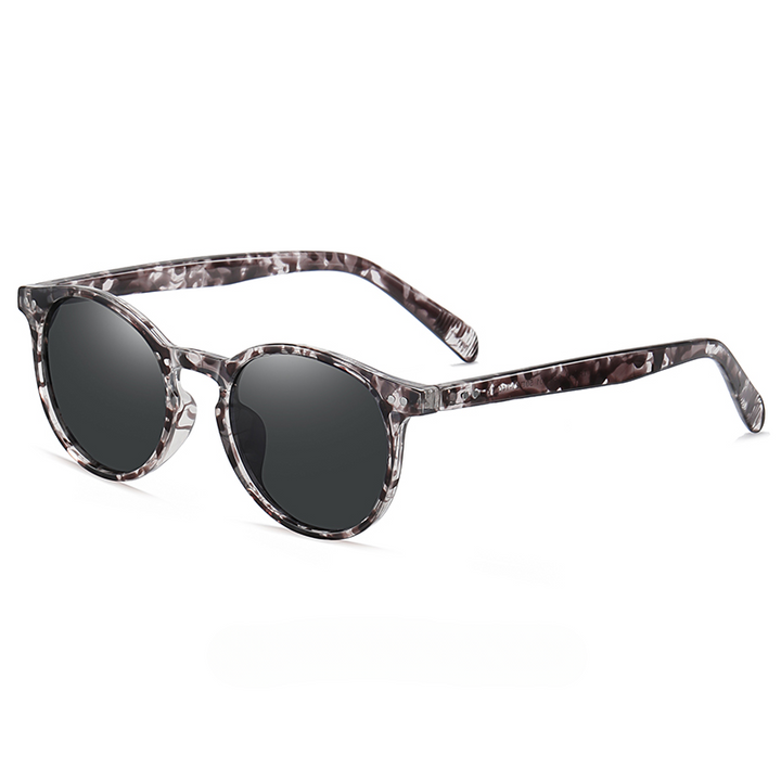 Polarized Nocturne Sunglasses for Ultimate UV Protection Gray Leopard