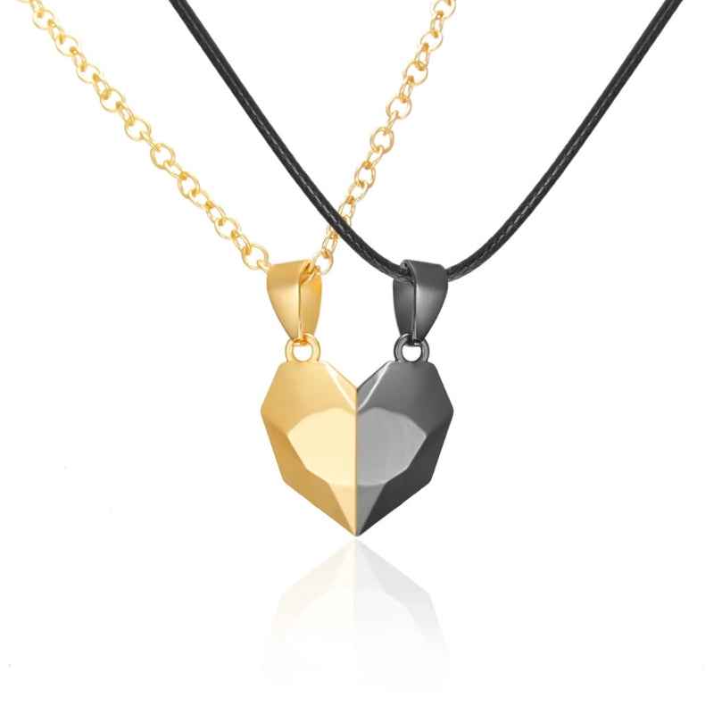 Heart Duo Necklaces - Perfect Gift for Couples