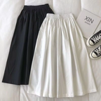 Women's High Waist Wide Skirt